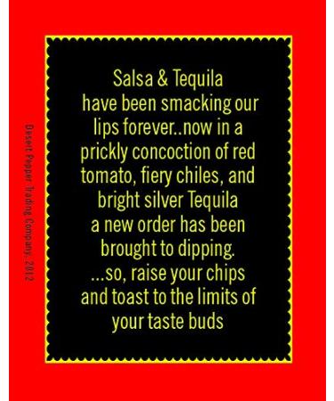 Desert Pepper Tequila Salsa - Medium Burn - 16oz (1 Pack) - Authentic and Flavorful Mexico-inspired Salsa - Buy Online on SooperMarket.com
