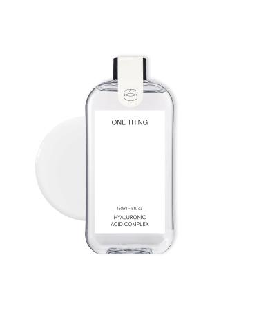 ONE THING Hyaluronic Acid Complex Essence 5.07 Fl Oz | HA Hydrating Moisturizing Vegan Daily Toner for Dry Dehydrated Sensitive Skin Improve Radiance Glow Repair Barrier | Korean Skin Care Hyaluronic Acid 5.07 Fl Oz