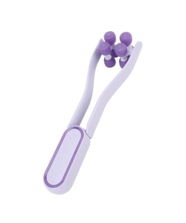 V Face Roller Massager - Face Lifting & Tightening Tool for Double Chin & Wrinkles - Manual Purple Beauty Device for Home Use - Buy Online on SooperMarket.com