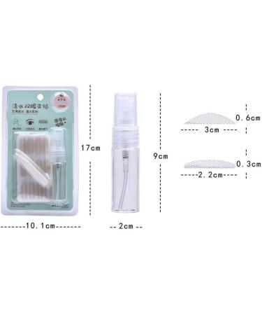 Lewpox Double Eyelid Tape - Invisible Strips for Eyelid Lifting 120 Pcs | Non-Surgical Solution for Droopy Eyelids - Buy Online on SooperMarket.com
