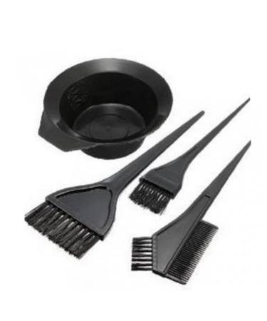Tossper hair color coloring kit sounds tool brush and bowl double -sided color comb hairdressing brush Bowl combo salon hair color dye tint tool
