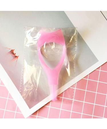 Dajidafu 3 in 1 Mascara Shield Portable False Natural Eyelashes Curler Applicator Guide Guard Upper and Lower Eye Lash Beauty Supplies - Buy Online on SooperMarket.com