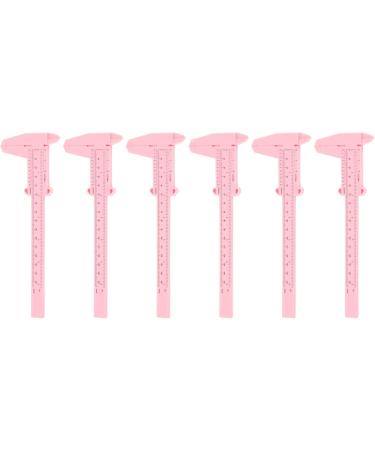 Eyebrow Mapping Ruler Microblading Ruler 10PCS 150mm Smooth Surface for Beauty Salon for Beginners (Pink) - Buy Online on SooperMarket.com