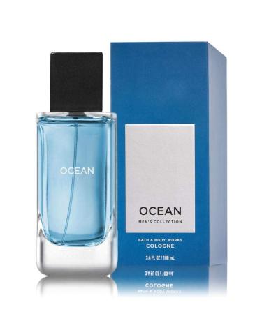 Bath and Body Works Ocean Cologne Men's Collection New Packaging 3.4 Ounce