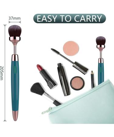 Asinfter 1 Piece Electric Makeup Brush 10 Speeds Rechargeable Eyeshadow Brush for Blending Contouring Highlight - Buy Online on SooperMarket.com