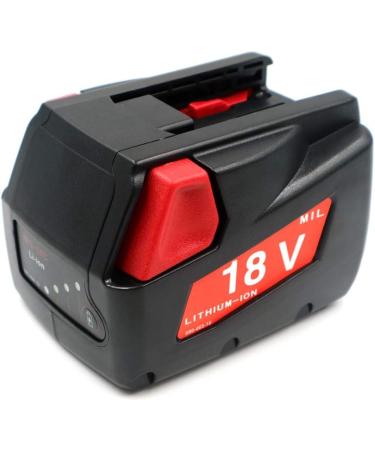 2000mAh MIL18V Lithium-Ion Battery for Milwaukee 18V Tools | Rechargeable Replacement 48-11-1830 4932352002 4932399512 - Buy Online on SooperMarket.com