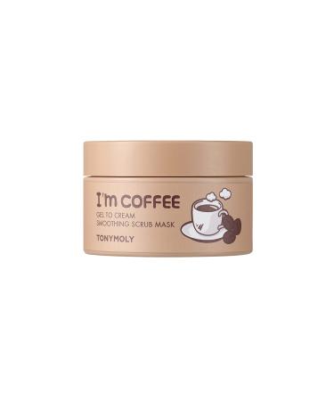 TONYMOLY I'm Coffee Gel To Cream Smoothing Scrub Mask  100 ml