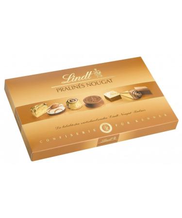Lindt Nougat Pralin s 200g tenderly melting nougat delight in eleven different variations pack of 1