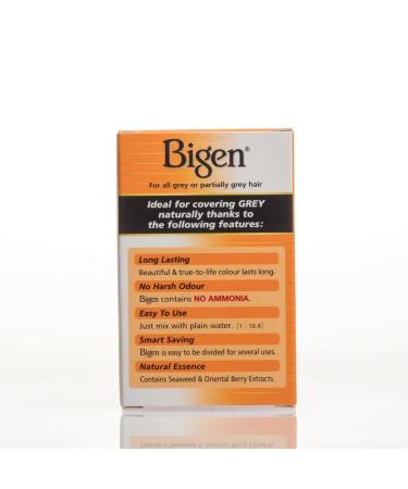 Buy #46 Light Chestnut Bigen Permanent Powder - 6 Pack | Fast International Shipping - Buy Online on SooperMarket.com