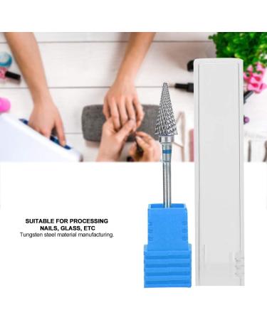 Tungsten Steel Nail Drill Bit for Manicure & Pedicure - Blue | Nail Polishing Accessory for Home & Salon Use - Buy Online on SooperMarket.com