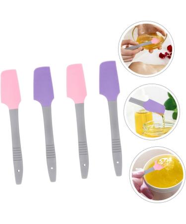Shop 4-Pack Silicone Wax Makeup Spatulas | Ideal for Face Application | International Shipping Available - Buy Online on SooperMarket.com