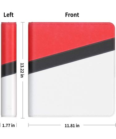 Rayvol Card Binder for Pokemon Cards - 720 Trading Card Collection Holder with Sleeves | Gifts for Young Collectors - 9 Pocket Binder for Kids 3-12 - Buy Online on SooperMarket.com