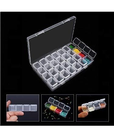 3 Pack 28 Slots Diamond Embroidery Storage Case for DIY 5D Diamond Painting - Buy Online on SooperMarket.com