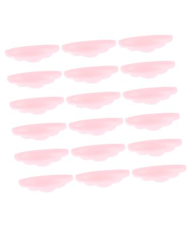 Didiseaon 20 Pairs Eyelash Silicone Patch Supplies Curly