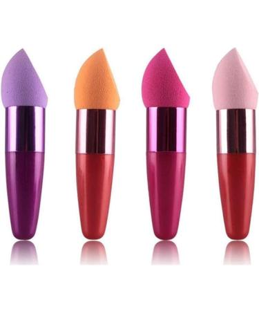 Sponge Blender Beauty Blending Sponge Blending Stick Smooth Shaped Powder Puff Makeup Tool (Random Color) Smooth Powder Puff - Buy Online on SooperMarket.com