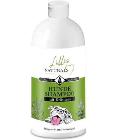 Lillis Naturals Dog Shampoo with Natural Herbs - 500ml for Skin & Coat Care | International Shipping - Buy Online on SooperMarket.com