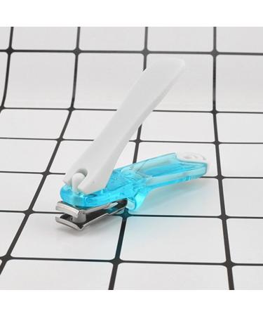 Dajidafu 360-Degree Rotary Stainless Steel Lightweight Sharp Toenail Clippers Waterproof Labor-saving Nail File Manicure Tool Men Red - Buy Online on SooperMarket.com