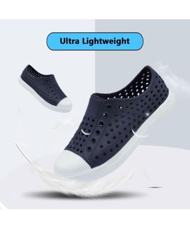 Ziitop Kids Toddler Water Shoes - Anti-Slip Breathable Beach Sandals for Boys Girls - Quick Dry Lightweight Sneakers for Swim and Garden - Blue, Little Kid Size 3 - Buy Online on SooperMarket.com