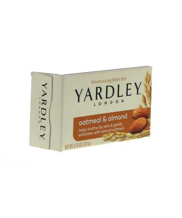 Yardley London Oatmeal and Almond Moisturizing Bath Bar 4.0 Oz - 2 Pack - Buy Online on SooperMarket.com