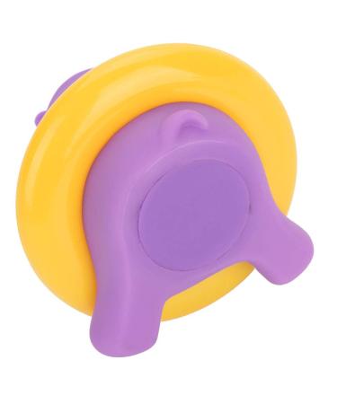 Water Temperature Compact Floatable Infant Bath Thermometer LED Display Baby Time Thermometer Bath Tub for Baby(Purple hippopotamus)