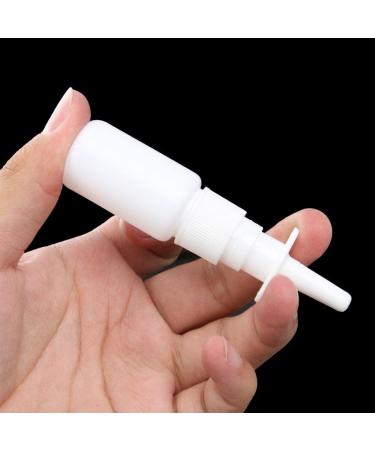 Tiuimk 20ml (2pcs) White Spray Bottles - Perfect for Travel Use Nasal Spray and More - Buy Online on SooperMarket.com