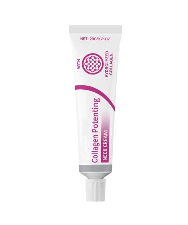 Collagen Potenting Neck Cream Neck Firming Cream Anti Age Face Cream Skin Tightening Cream for Face Anti Wrinkle Moisturizing Smoothing Neck Tightening Lifting Sagging Skin