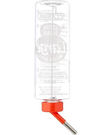 3 PACK 600ML CLASSIC WATER BOTTLE FOR SMALL ANIMAL RABBIT HUTCH CAGE WATER FEEDER CLEAR - Buy Online on SooperMarket.com