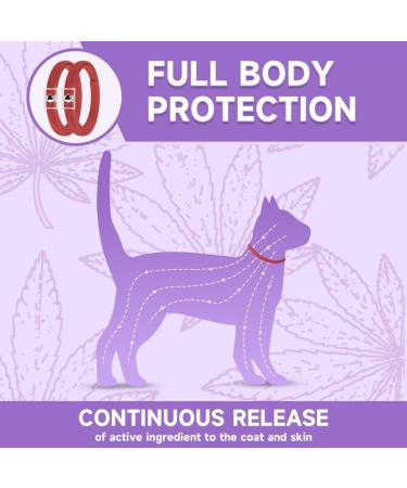 Cat Repellent Treatment Adjustable Cat Repellent Collars Natural Protection Repellent Collar for Cats Water Resistant Repellent Collar for Cats Small-Medium-Large Red 2pack - Buy Online on SooperMarket.com