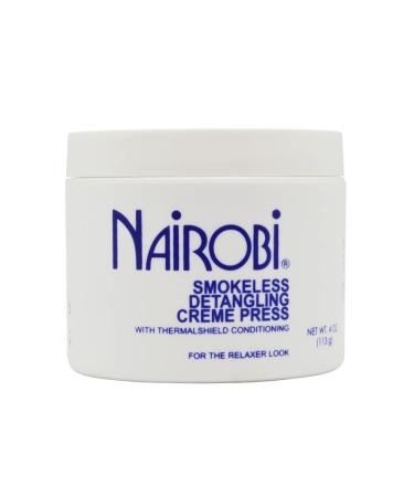 Nairobi Smokeless Detangling Creme Press, 4 Ounce 4 Ounce (Pack of 1)