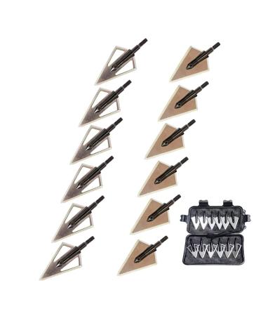Hunting Arrowhead Cutting Blade Archery Broadhead Traditional Crossbow Compound Bow Arrowhead Black-1