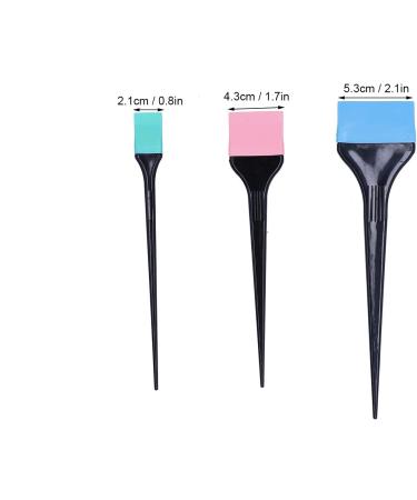 6pcs Silicone Hair Dye Brush Set Home Barber Shop Hair Coloring Salon Dye Tools - Buy Online on SooperMarket.com