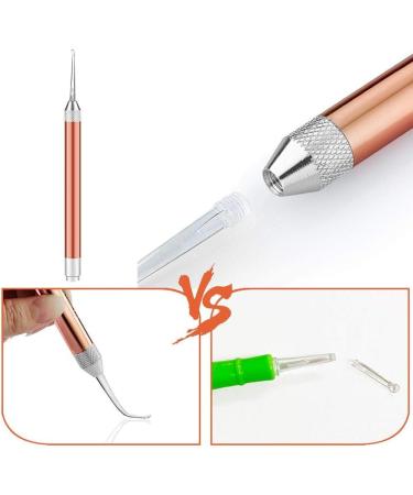 Baby Ear Wax Cleaner Flashlight Earpick Ear Wax Remover LED Ear Curette Spoon Ear Care Tool Red Durable and Useful - Buy Online on SooperMarket.com