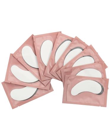 100 Pairs Under Eye Gel Patches for Eyelash Extensions - Disposable & Comfortable - Pink/Black - Shop Now! - Buy Online on SooperMarket.com