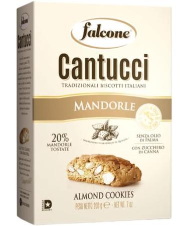 Falcone Almond Cantucci 200g Pack of 3 - Mandorle Cantuccini - Buy Online on SooperMarket.com