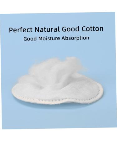 Buy Minkissy 300 Pcs Makeup Sponges & Cotton Pads - Thick Overlock Non-Woven Fabric for Face & Eyelashes | Travel-Friendly Makeup Remover - Buy Online on SooperMarket.com