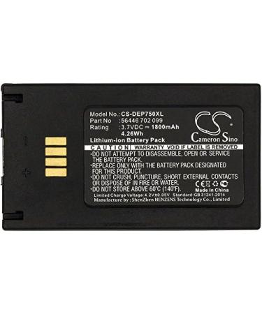 High-Performance 3.7V 56456-702-099 Replacement Battery for 1128 UHF Reader | 1800mAh - International Shipping Available - Buy Online on SooperMarket.com