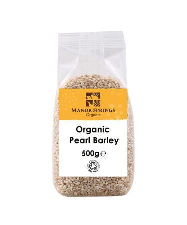 Organic Pearl Barley 500g by Manor Springs Organic