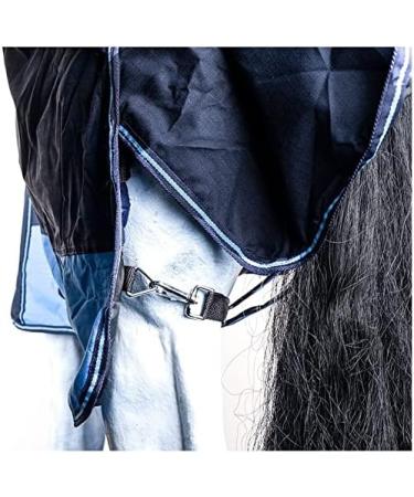 RL24 Weiddecke High Neck 600D Winterdecke - Nylon Feed Polar Lights Filling 100g/200g/300g - Blue/Baby Blue 85cm | International Shipping - Buy Online on SooperMarket.com