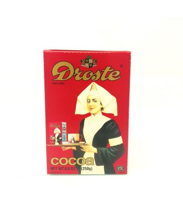 Droste GLUTEN FREE Cocoa Powder 250g - 100% Cocoa - Dutch processed Cocoa powder