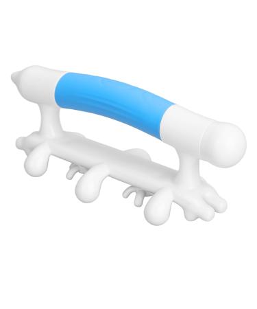 Manual fascia massager for reducing fatigue trigger point depth tissue cellulite massage device for neck and back (blue)