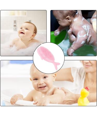 Soft One-Sided Bath Shampoo Brush - Exfoliating Body Scrubber for Wet and Dry Brushing - Buy Online on SooperMarket.com