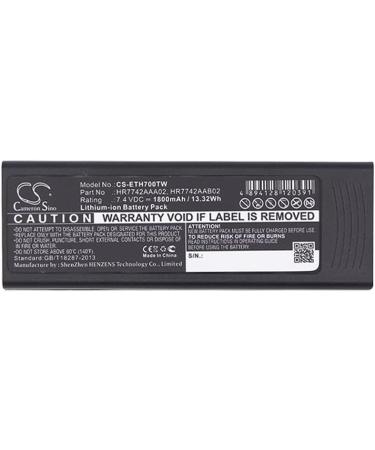 Buy SPANN Battery Replacement for EADS P3G & TPH700 - 7.4V HR7742AAA02 HR7742AAB02 | International Shipping Available - Buy Online on SooperMarket.com
