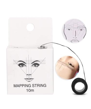 Filfeel Pre-Einked Mapping String for Eyebrow Measurement | Microblading Marker Thread Tool | 10m - Essential Microblading Supplies - Buy Online on SooperMarket.com