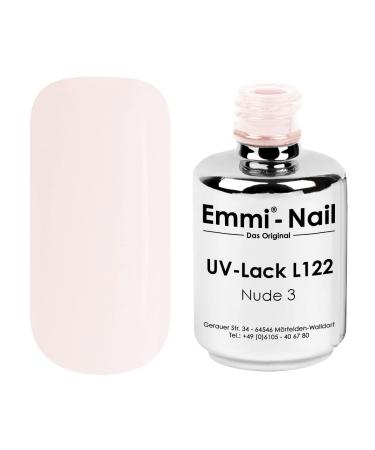 Emmi Nail Shellac UV Varnish Set I Love Nudes - Durable Natural Nail Reinforcement & High Gloss Finish (1ml Pack) - Buy Online on SooperMarket.com
