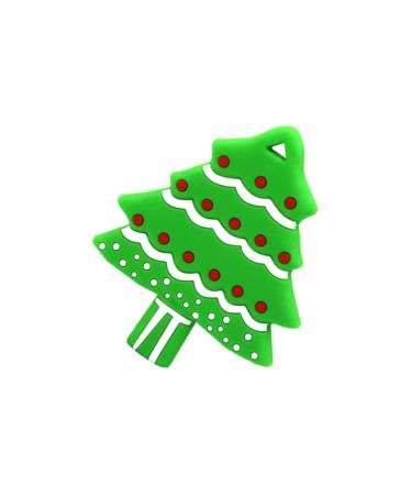 Christmas Tree Silicone Baby Teether - BPA Free Chewing Toy for Toddlers | Kinder Relief - Buy Online on SooperMarket.com