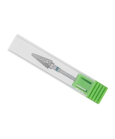 Tungsten Steel Nail Art Manicure Drill Electric Pedicure Manicure Grinding Head (Green Label) Gr nes Etikett