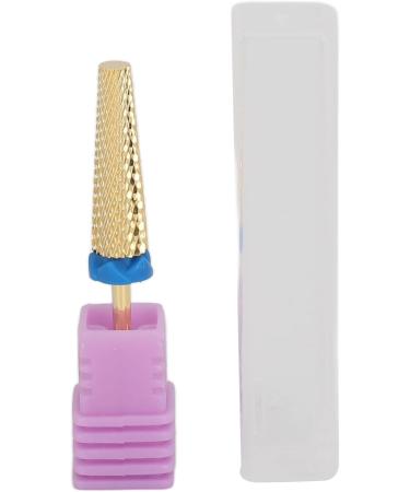 Nail Drill Bits 3 Pieces Gold Tungsten Steel Manicure Drill Bits for Nail Salon - Buy Online on SooperMarket.com