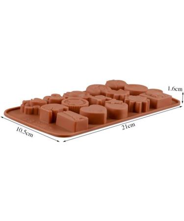 PRETYZOOM 15 Silicone Baking Molds Cupcake Decorate Bakeware Silicone Candy Molds Chocolate Candy Molds Cookie Pudding Non-Stick Mold Fudge Molds Small Animals Baking Supplies - Buy Online on SooperMarket.com