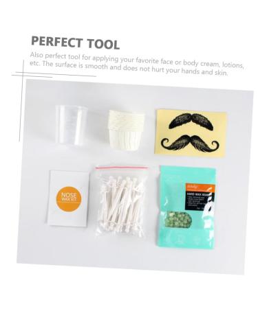 FRCOLOR Nose Hair Removal Wax Set - Clean Smudge Stick & Wax Beans for Easy Hair Removal | International Shipping Available - Buy Online on SooperMarket.com