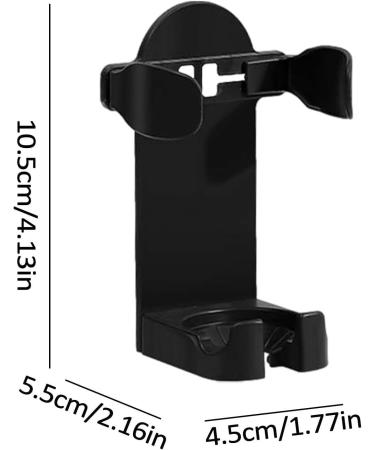 Kasmole Razor Hangers - Self-Adhesive Razor Holder for Shower & Bathroom | Black Shower Wall Razor Organizer for Men - Buy Online on SooperMarket.com